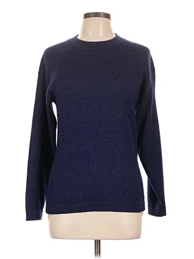 Pre-owned Assorted Brands Pullover Sweater In Blue