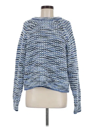Pre-owned Assorted Brands Pullover Sweater In Blue