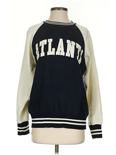 Pre-owned Assorted Brands Pullover Sweater In Blue