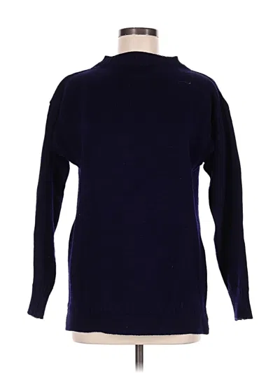 Pre-owned Assorted Brands Pullover Sweater In Blue