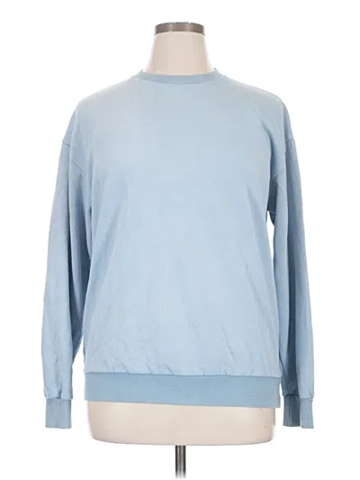 Pre-owned Assorted Brands Pullover Sweater In Blue