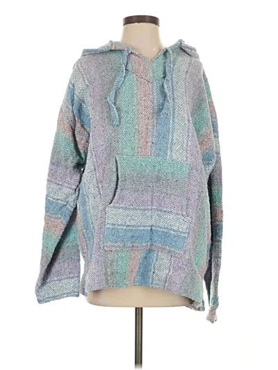Pre-owned Assorted Brands Pullover Sweater In Blue