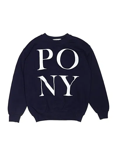 Pre-owned Assorted Brands Kids' Pullover Sweater In Blue