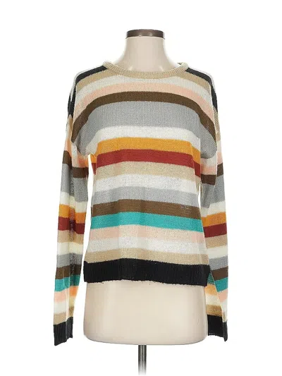 Pre-owned Assorted Brands Pullover Sweater In Brown