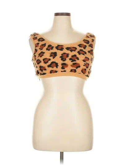 Pre-owned Assorted Brands Pullover Sweater In Brown