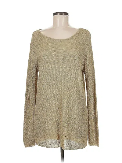 Pre-owned Assorted Brands Pullover Sweater In Brown