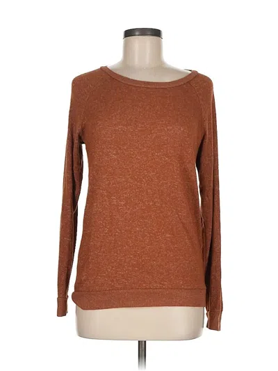 Pre-owned Assorted Brands Pullover Sweater In Brown