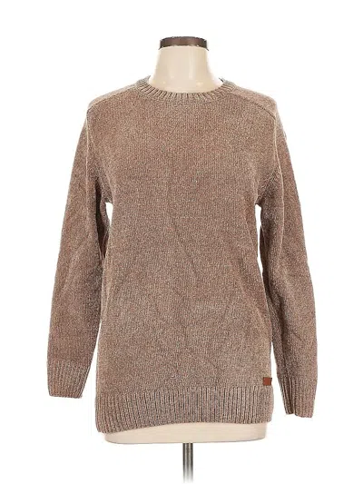 Pre-owned Assorted Brands Pullover Sweater In Brown