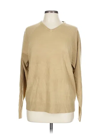 Pre-owned Assorted Brands Pullover Sweater In Brown