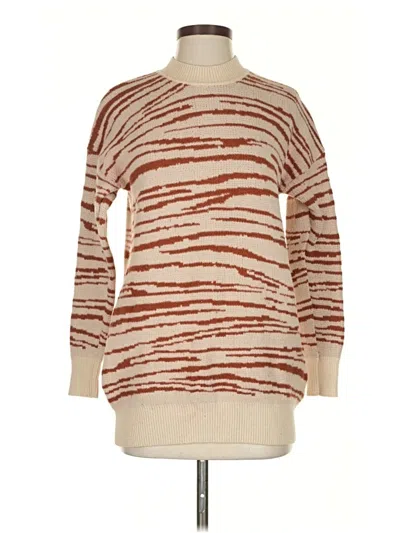 Pre-owned Assorted Brands Pullover Sweater In Brown