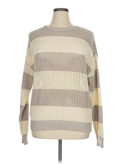 Pre-owned Assorted Brands Pullover Sweater In Brown