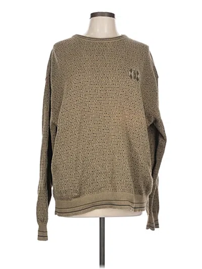 Pre-owned Assorted Brands Pullover Sweater In Brown