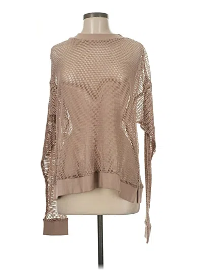 Pre-owned Assorted Brands Pullover Sweater In Brown