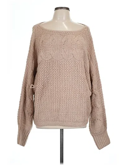 Assorted Brands Pullover Sweater In Brown