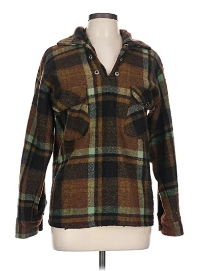 Pre-owned Assorted Brands Pullover Sweater In Brown