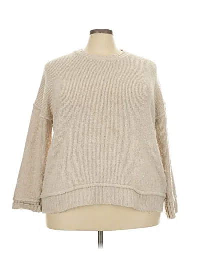 Pre-owned Assorted Brands Pullover Sweater In Brown