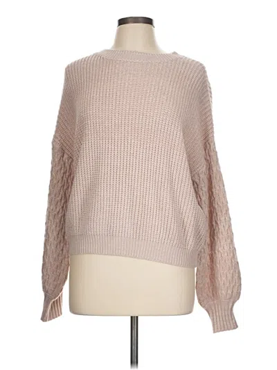 Pre-owned Assorted Brands Pullover Sweater In Brown