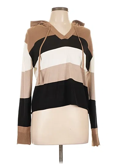 Pre-owned Assorted Brands Pullover Sweater In Brown