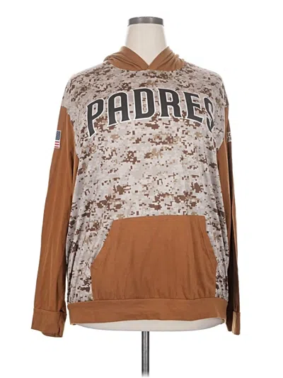 Pre-owned Assorted Brands Pullover Sweater In Brown