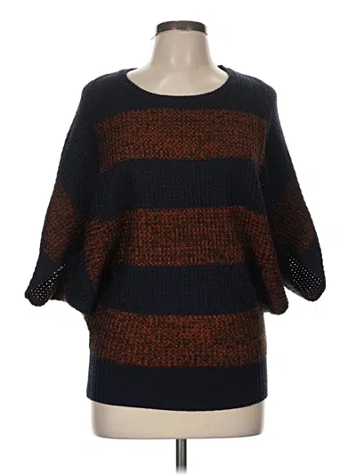 Pre-owned Assorted Brands Pullover Sweater In Brown