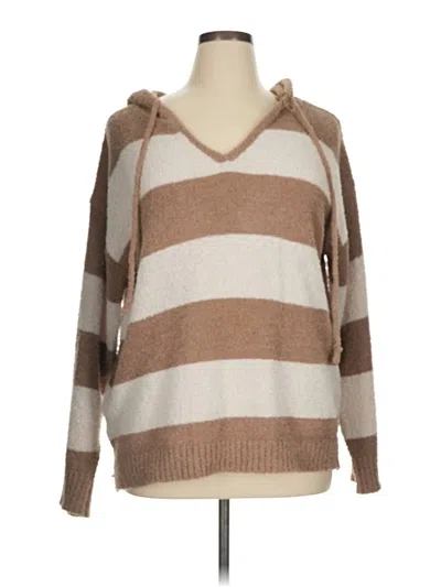 Pre-owned Assorted Brands Pullover Sweater In Brown