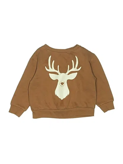 Pre-owned Assorted Brands Kids' Pullover Sweater In Brown