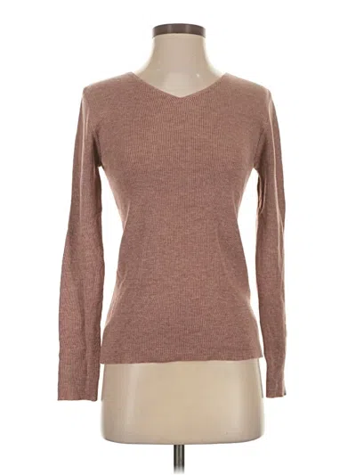Pre-owned Assorted Brands Pullover Sweater In Brown