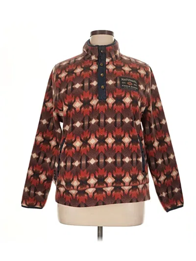 Pre-owned Assorted Brands Pullover Sweater In Brown