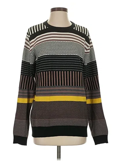 Pre-owned Assorted Brands Pullover Sweater In Brown