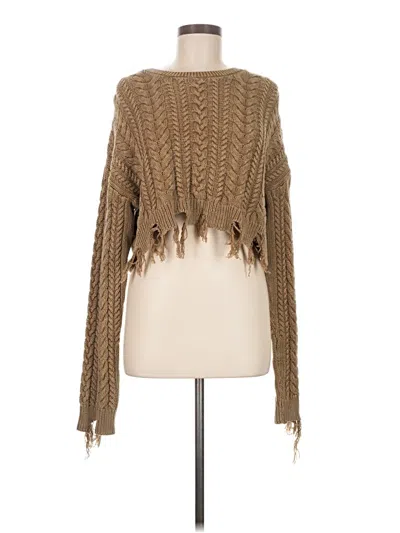 Assorted Brands Pullover Sweater In Brown