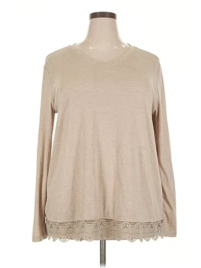 Pre-owned Assorted Brands Pullover Sweater In Brown