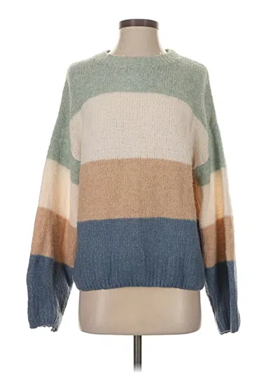 Pre-owned Assorted Brands Pullover Sweater In Brown