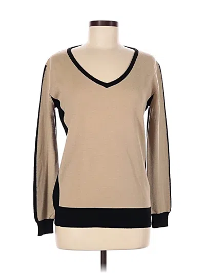 Pre-owned Assorted Brands Pullover Sweater In Brown