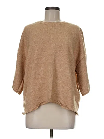 Pre-owned Assorted Brands Pullover Sweater In Brown