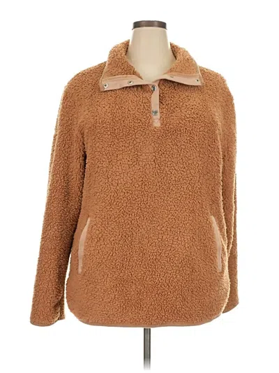 Pre-owned Assorted Brands Pullover Sweater In Brown