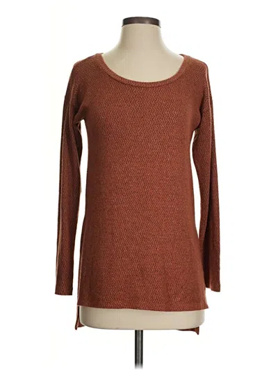 Pre-owned Assorted Brands Pullover Sweater In Brown