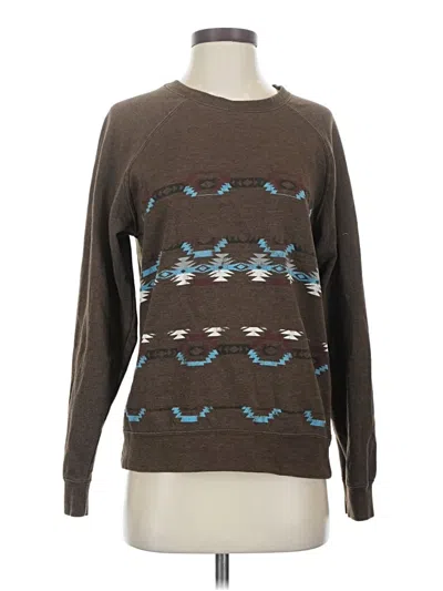 Pre-owned Assorted Brands Pullover Sweater In Brown