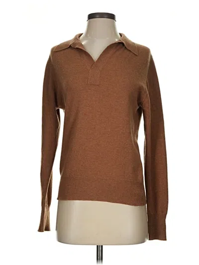 Pre-owned Assorted Brands Pullover Sweater In Brown