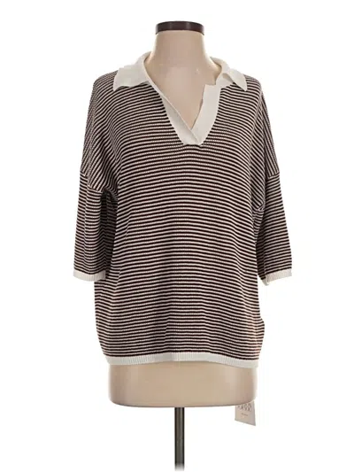 Assorted Brands Pullover Sweater In Brown