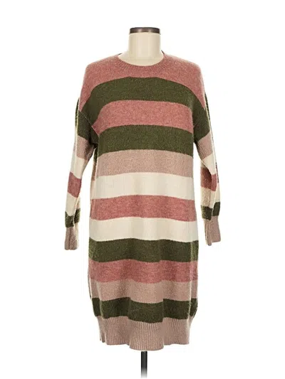 Pre-owned Assorted Brands Pullover Sweater In Brown