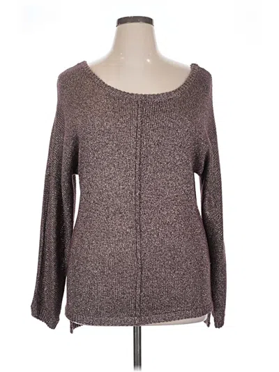 Pre-owned Assorted Brands Pullover Sweater In Brown