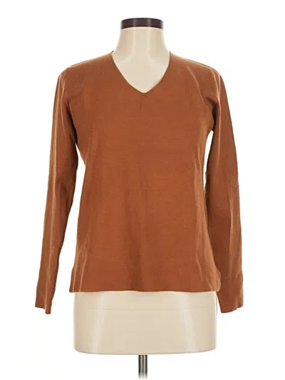 Pre-owned Assorted Brands Pullover Sweater In Brown