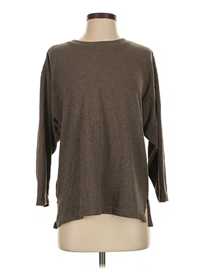 Pre-owned Assorted Brands Pullover Sweater In Brown