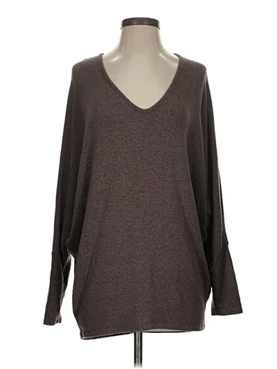 Pre-owned Assorted Brands Pullover Sweater In Brown