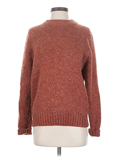Pre-owned Assorted Brands Pullover Sweater In Brown
