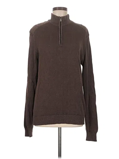 Pre-owned Assorted Brands Pullover Sweater In Brown