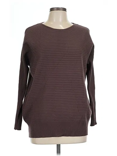 Pre-owned Assorted Brands Pullover Sweater In Brown