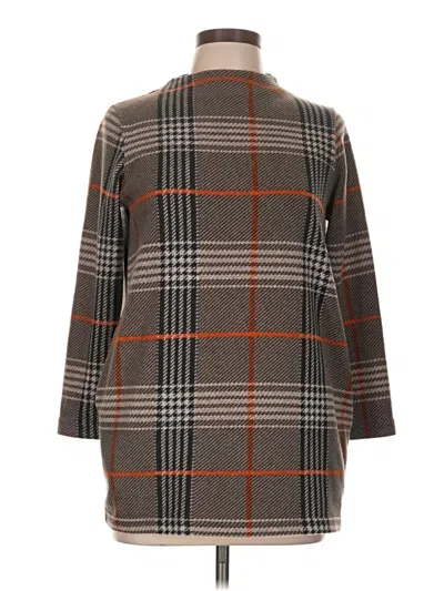 Pre-owned Assorted Brands Pullover Sweater In Brown