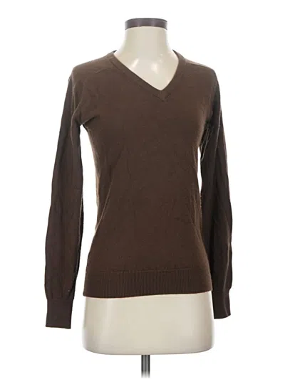 Pre-owned Assorted Brands Pullover Sweater In Brown