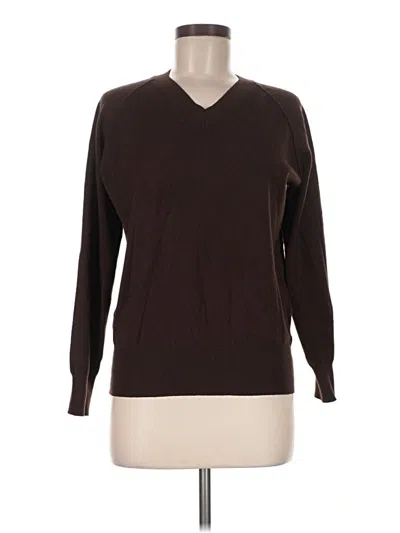 Pre-owned Assorted Brands Pullover Sweater In Brown